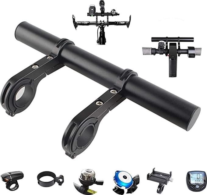 Verlengstuk Voor Fietsstuur-20 cm multifunctioneel dubbel fietsstuur