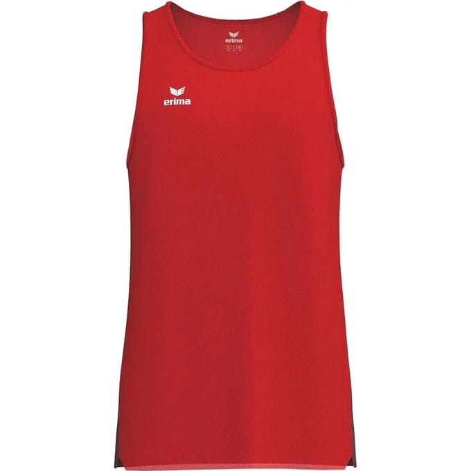 Erima T&F Wings Singlet Heren - Rood / Bordeaux | Maat: M