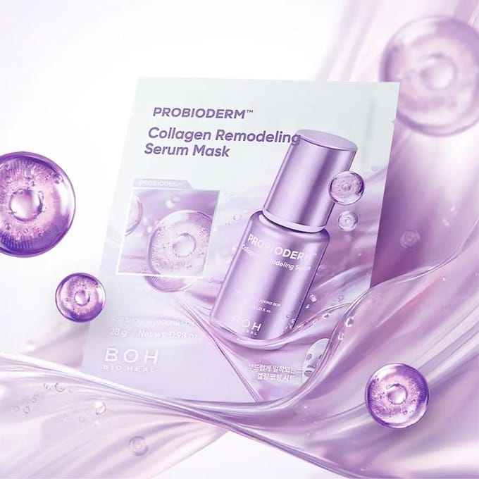 [BIO HEAL BOH] Masque Sérum Remodelant Collagène Probioderm 28g*6EA 1EA white