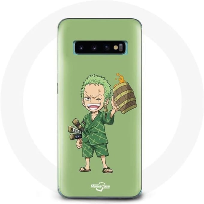 Coque pour Samsung Galaxy S10 One piece Manga Roronoa Zoro