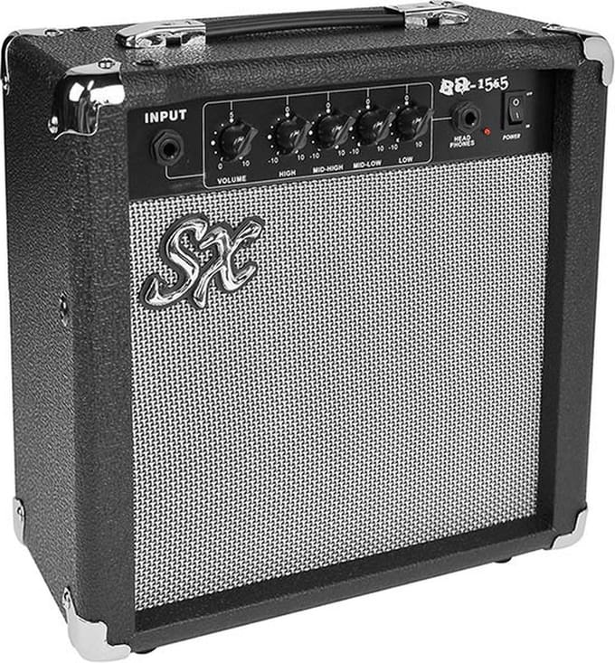 Basgitaarversterker - SX BA1565 - 15 Watt - 6,5" Speaker