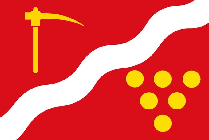 Vlag Flémalle 150x225cm