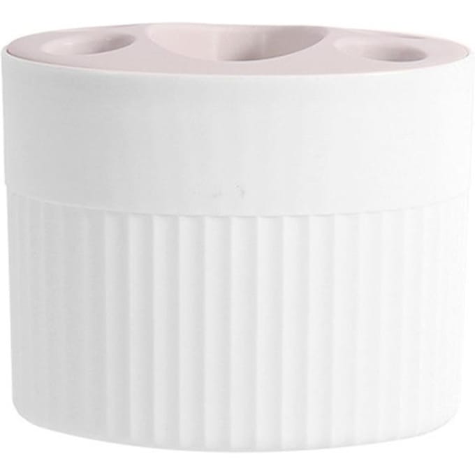 Porte-brosse à dents de table de bain de haute qualité, Lave-mains ménager, Support de rangement pour dentifrice et brosses à dents, Support de rangement blanc