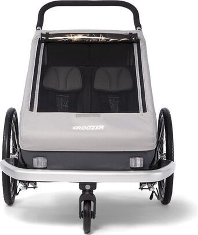 Croozer Fietskar - Keeke 2 - Licht Grijs