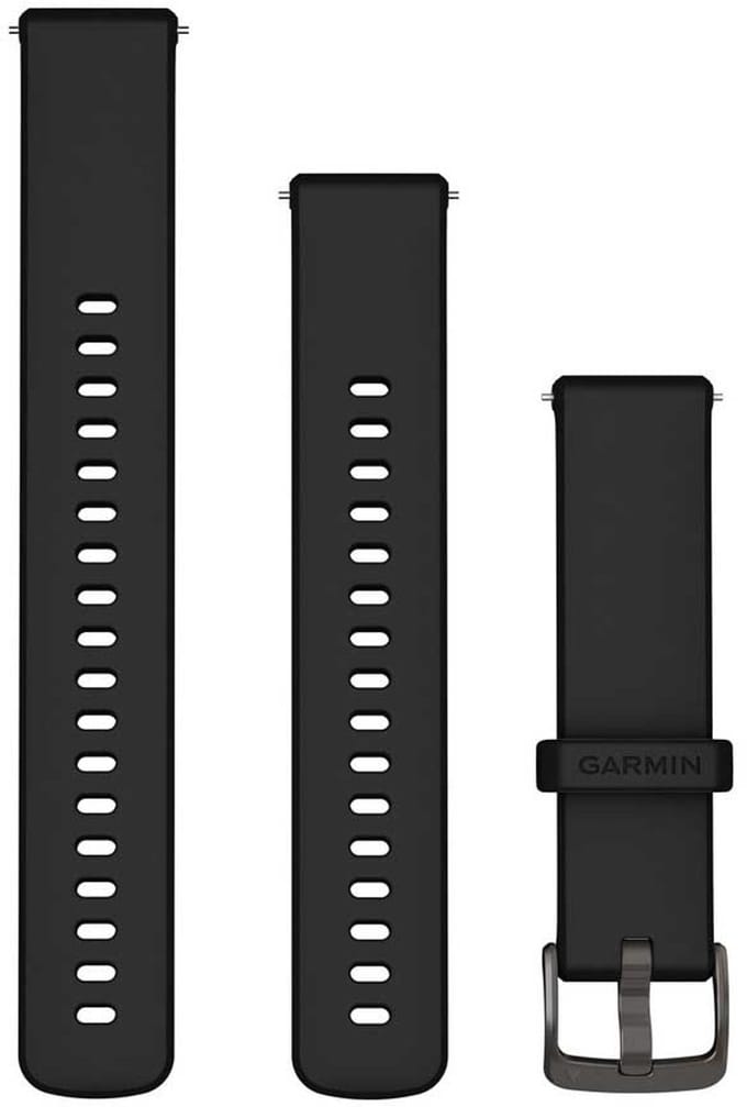 Silicone Horlogeband met Grijze Gesp Garmin Quick Release