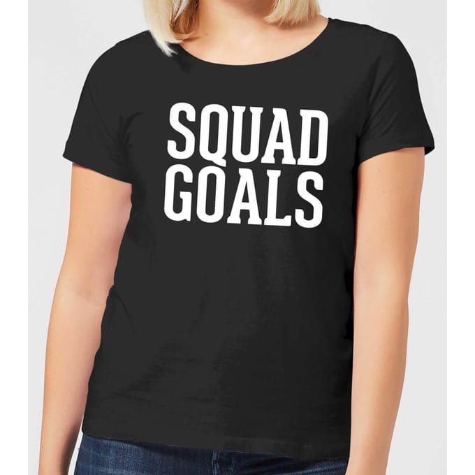 Squad Goals Women's T-Shirt - Black - 3XL