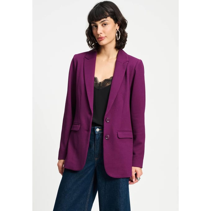 POM Amsterdam Blazer - Chloé Plum Taglia: 36 | Blazers Outlet | Donna | Magenta