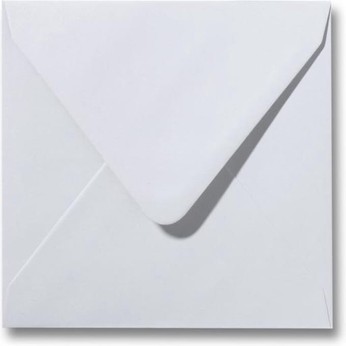 Envelop 12 x 12 Dolfijngrijs, 100 stuks