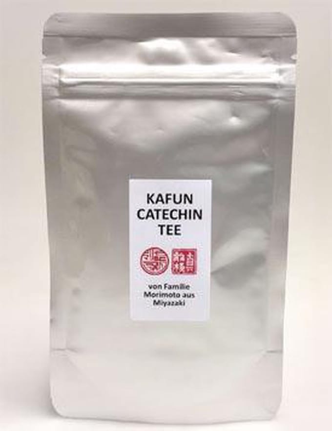 EGCG: Kafun Catechine (antioxidant) van familie Morimoto (Bio) 4 x 50 gr.