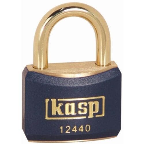 Kasp K12440BLUD Hangslot 40 mm Verschillend sluitend Goud-geel Sleutelslot