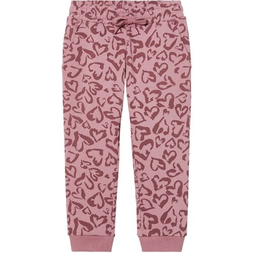 LUPILU Meisjes joggingbroek (Patroon/Roze, 98/104)