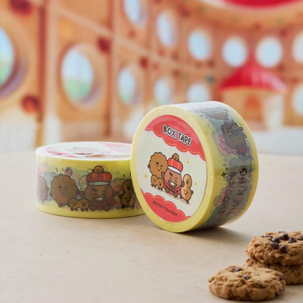 BT21 The King Box Tape Shooky Shooky Box Tape beige