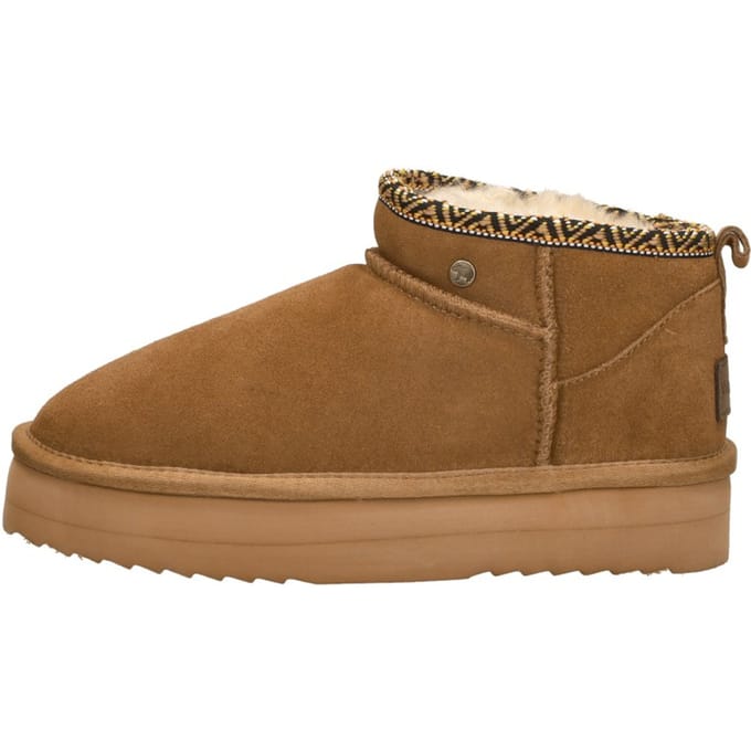 Warmbat Durack Vrouwen Laarzen - Cognac - Maat 37