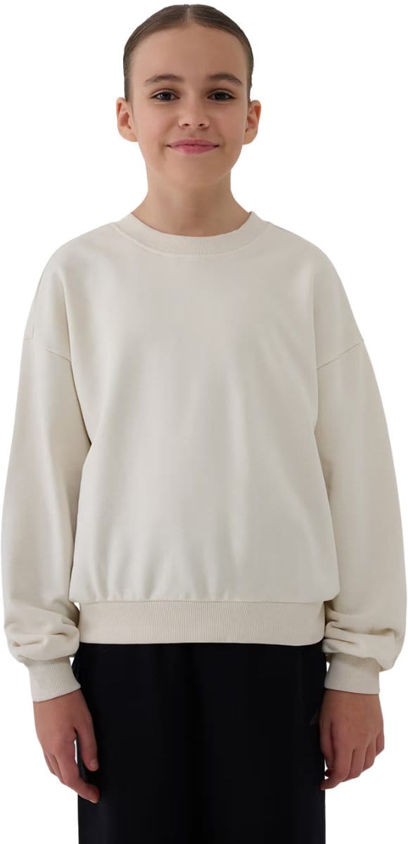 4F Sweater Meisjes Crème - Maat 134cm