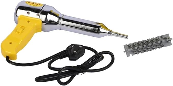 Plastic Lasapparaat - Hete Lucht - Kunststof Reparatie - Verstelbare Temperatuur - 700W - Grijs