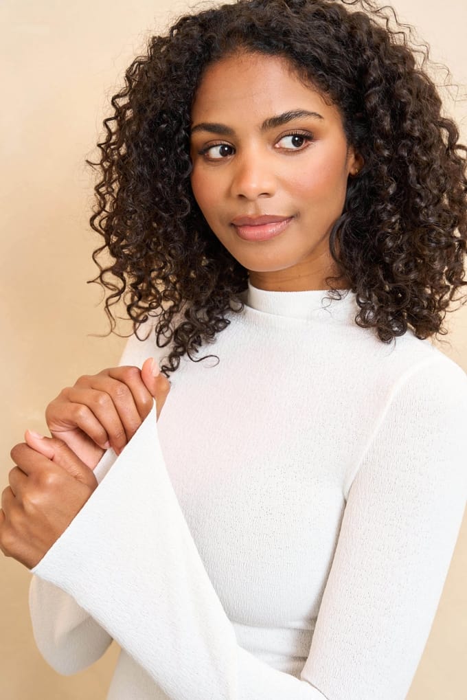 Top Amber | White
