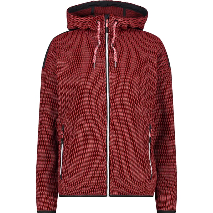 Dames fleece met capuchon CMP