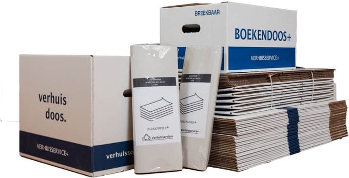 Verhuispakket M - Premium - 1 á 2 persoonshuishouden / 2-3 kamerwoning
