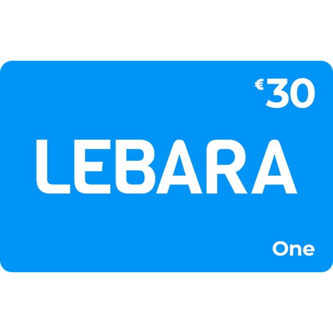 Lebara One | Prepaid beltegoed | 30 Euro