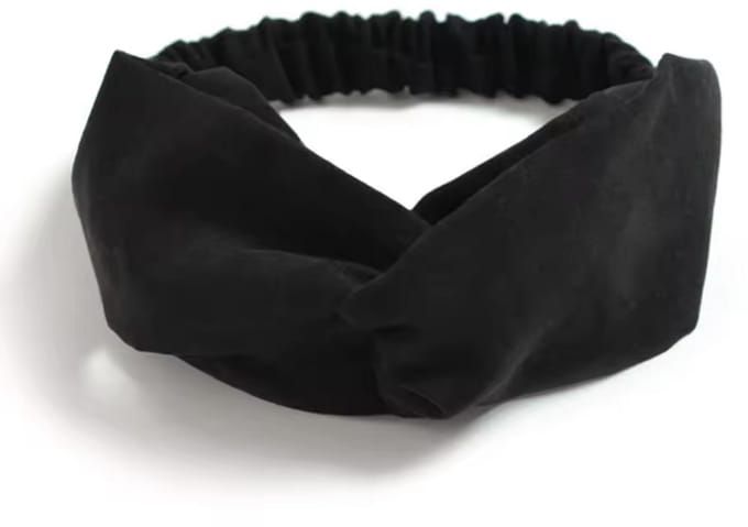 Fluwelen haarband - Zwarte haarband - Hoofdband - Velvet - Hippe haar band - Elastisch - CHPN