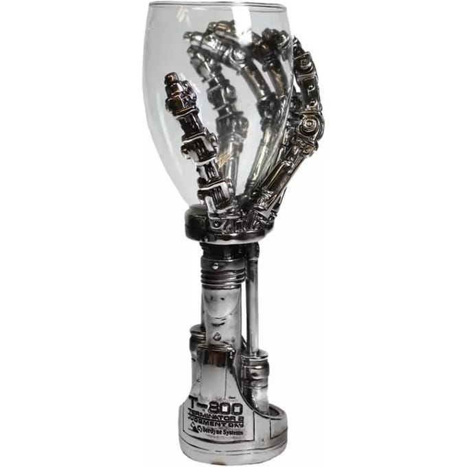 Nemesis Now The Terminator - Terminator 2 Hand Kelk - Zilverkleurig