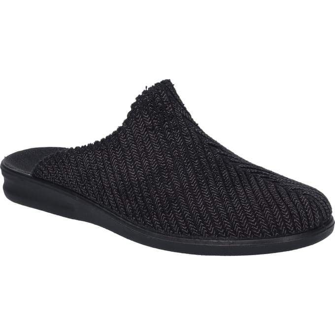 JOSEF SEIBEL Heren Slipper Belfort 123 in zwart