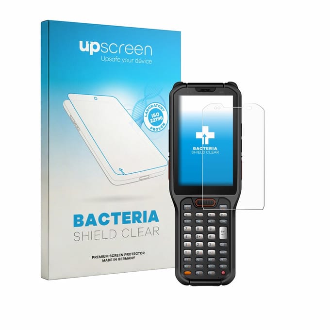 upscreen - Screenprotector voor Urovo RT40S - Folie Beschermfolie transparant antibacterieel