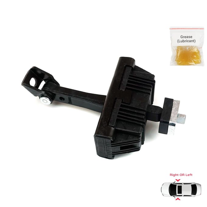 BDP1075 Charnière de porte Butée de frein Limiteur de sangle de retenue Levier de protection pour BMW 3 E46 Coupé Cabriolet 2000-2006 Facelift 51217141024