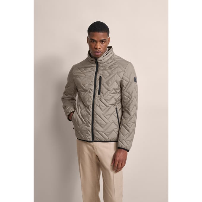 Bugatti Herren Blouson in gewatteerde look