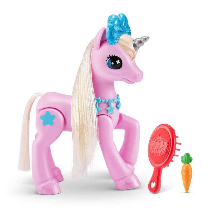 ZURU - Pets Alive - My Magical Unicorn and Stable - Speelfiguur - 32cm