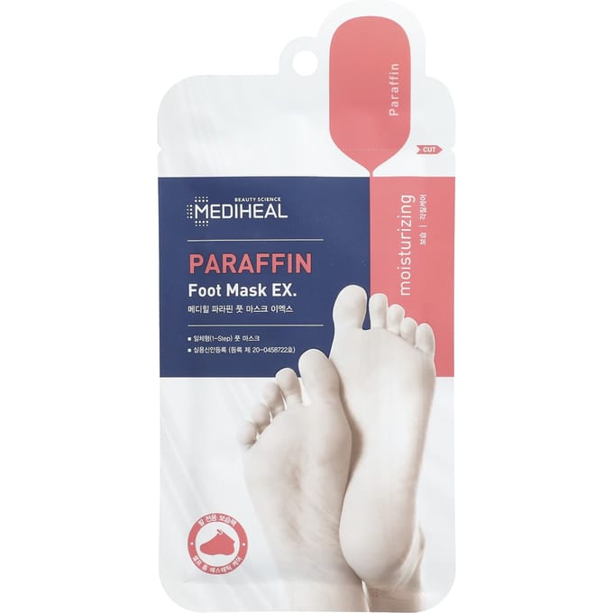 MEDIHEAL, masque pour les pieds à la paraffine EX, 1 paire blue