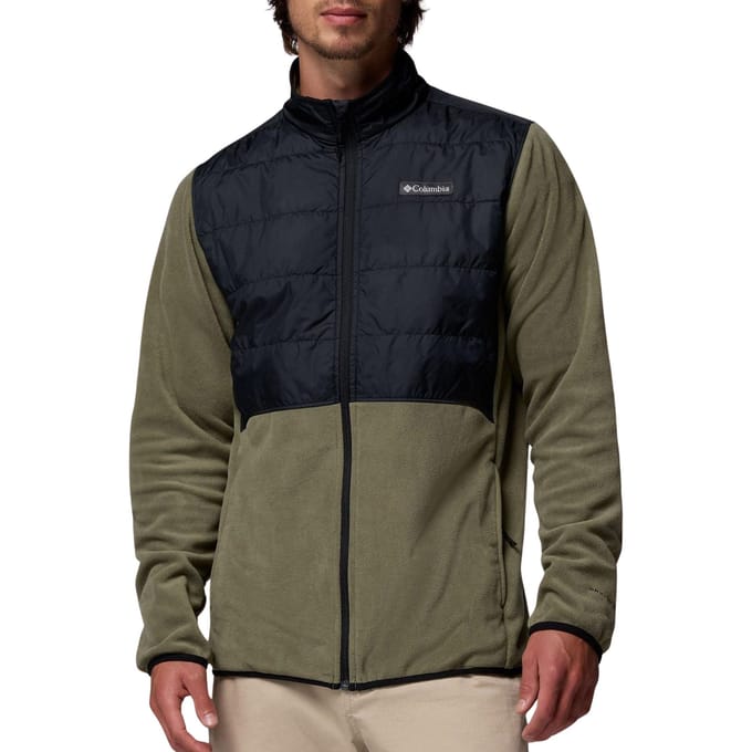 Fleece met volledige rits Columbia Hybride Basin Butte II