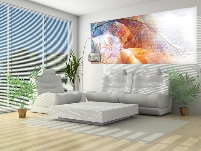 Abstract Art Photo Wallcovering