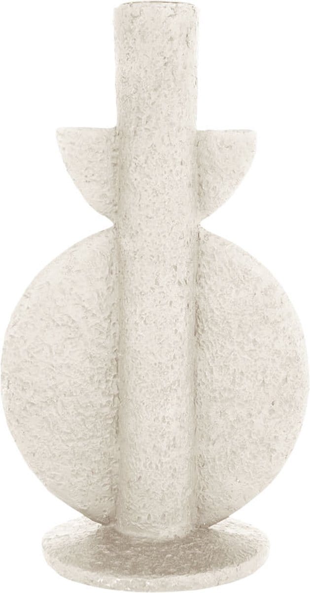Present Time Kandelaar Bubble - Wit - 13x9,5x22cm - Modern
