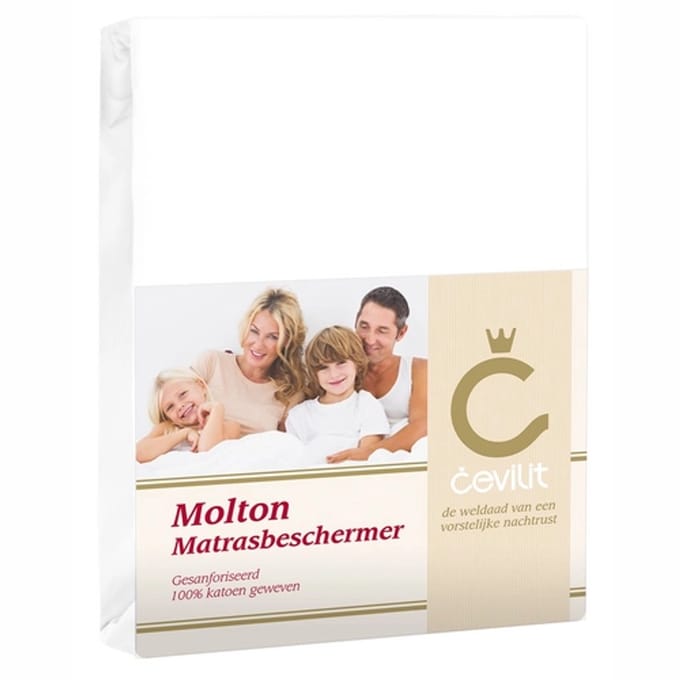 Matrasbeschermer Cevilit Molton Stretch-120/140 x 200/210 cm