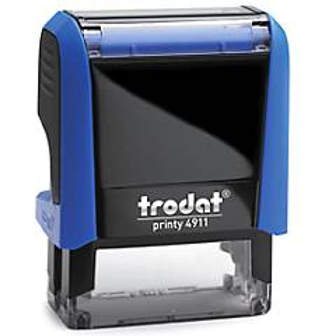 Adrestempel trodat® Printy 4911, blauw