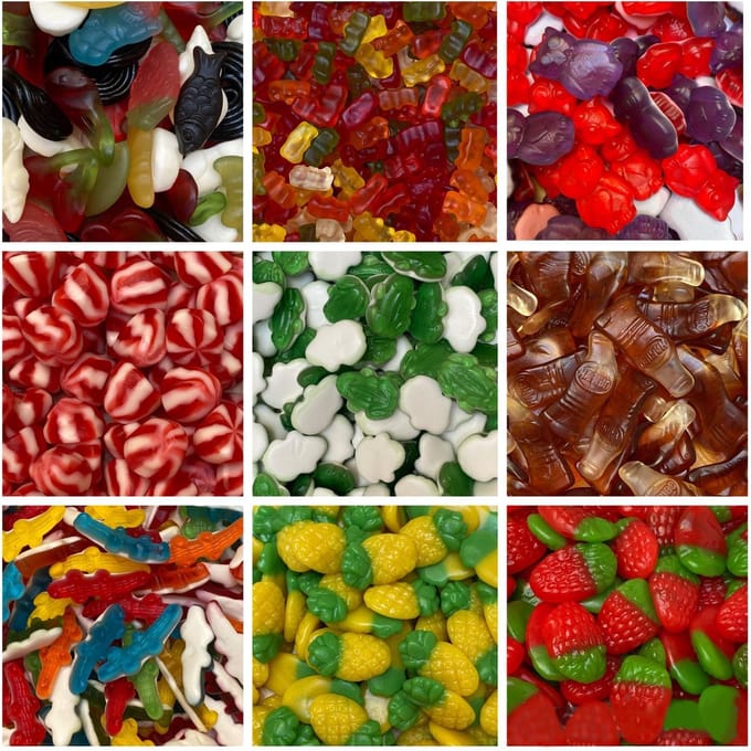 Candy Freaks Snoepgoed mix 450 gram