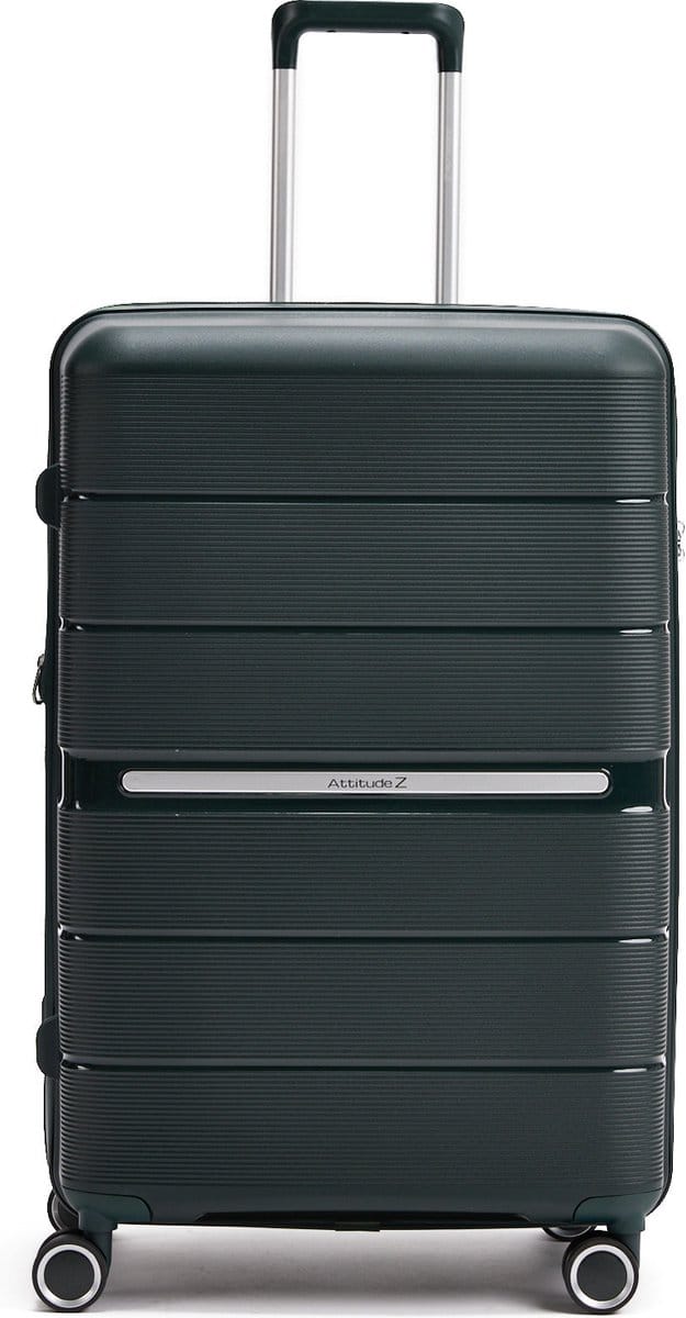 Attitudez EliteZ Reiskoffer Large Groen 76cm - TSA-slot - Uitbreidbaar