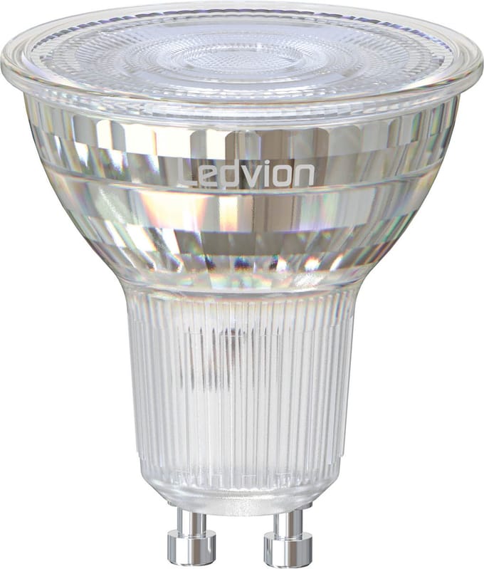 Ledvion - GU10 LED Spot - 3W - 2700K - 345L