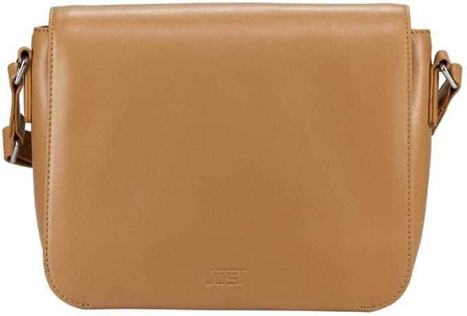 JOST Leren schoudertas Arva Shoulder Bag Toffee bruine
