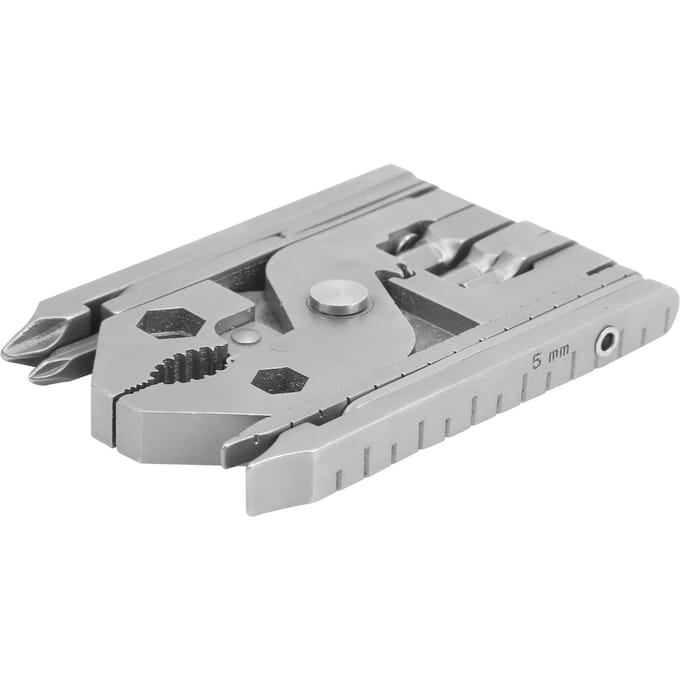 Outdoor 25in1 Multifunctionele Tangen Kit Roestvrij Staal Multitool met Mes Sleutel gray