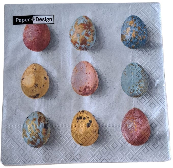 Duni Servetten Dreamy Eggs 33x33cm