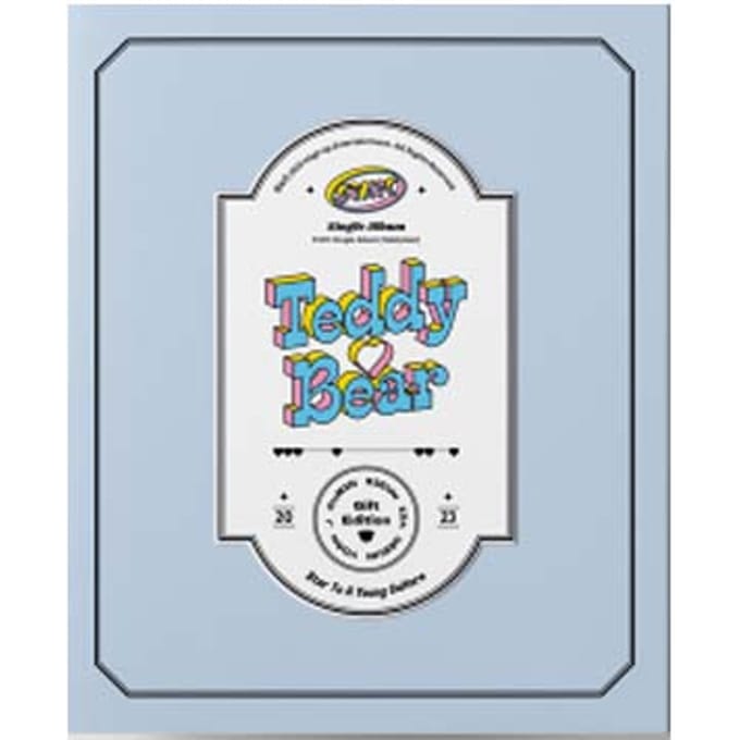 STAYC Single Album 'Teddy Bear' Gift Edition white