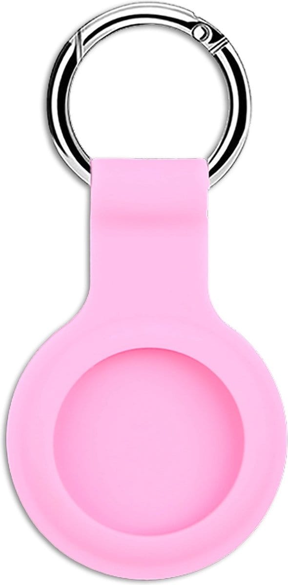 Celly - Aircase Siliconen Sleutelhanger Airtag - Siliconen - Roze
