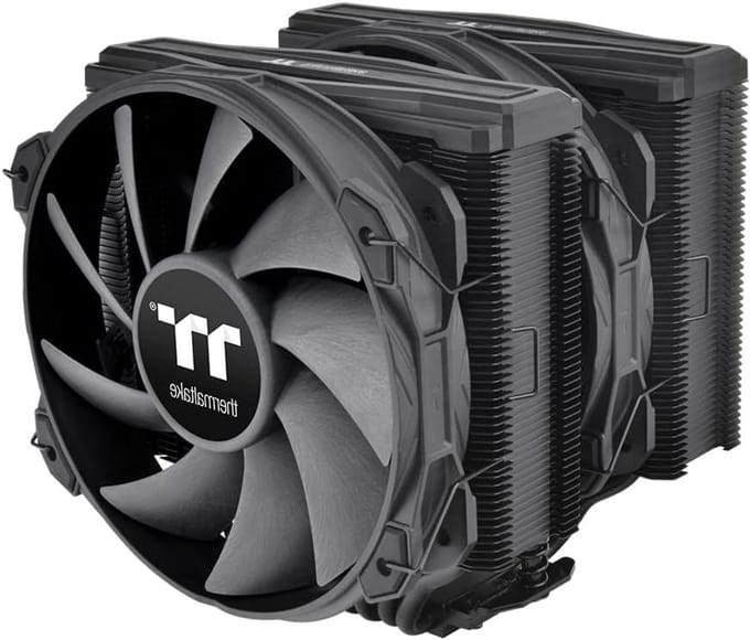 CPU Luchtkoeler - Processor Koeler - Computer Koelen - Dubbele Toren - 140 mm Ventilator - Zwart