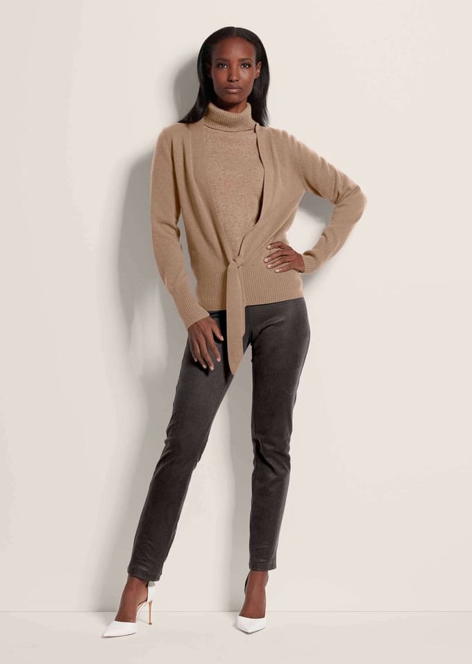 MADELEINE Tricot Jasje Vest. Puur kasjmier