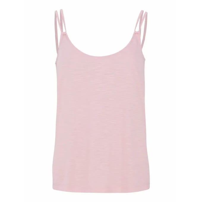 Protest Prtkae – Spaghetti top Dames – Ronde hals – Verstelbare bandjes – Pillow Pink