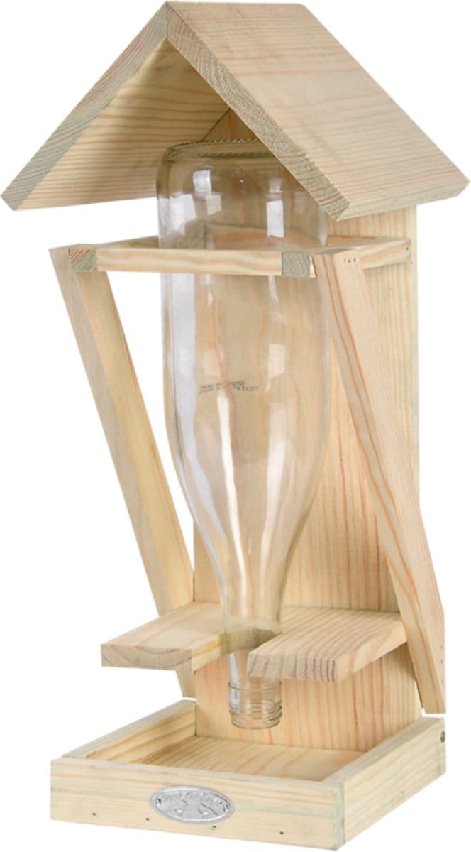 Esschert Design Wijnfles Voederplateau (excl. fles)