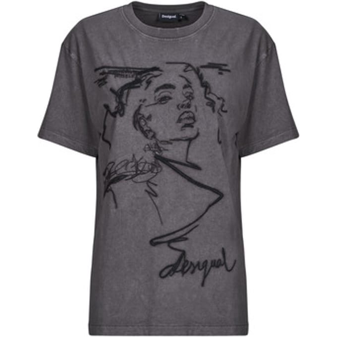 Desigual  T-shirt Korte Mouw BUDAPEST