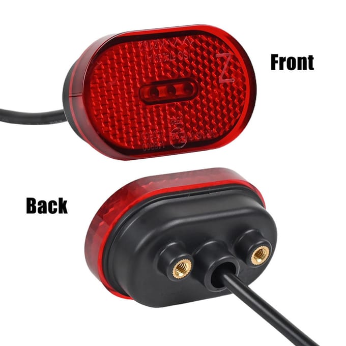 Elektrische Scooter Achterlicht Remlicht Compatibel voor Xiaomi Mi4 Ultra Elektrische Scooter red